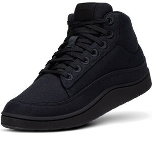 Black Allbirds Pacer Canvas Mid Top Sneaker (Women) NWB